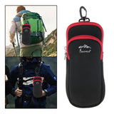 Maxbell Maxbell Sports Mobile Phone Interphone Holder Storage Bag Climbing Running Black