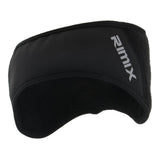 Maxbell Maxbell Windproof Sports Winter Earmuffs Stretchy Headband Fleece Ear Warmer Black L
