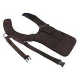 Maxbell Maxbell Anti-Thief Hidden Security Bag Underarm Shoulder Armpit Messenger Bag Brown-Right
