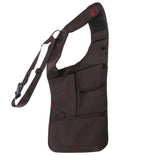 Maxbell Maxbell Anti-Thief Hidden Security Bag Underarm Shoulder Armpit Messenger Bag Brown-Right