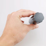 Maxbell Maxbell Waterproof Mini Aluminium Pill Holder Case Bottle Drug Container Keychain Style 3-Dark Gray