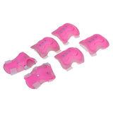 Maxbell Maxbell 6Pcs Skating Protective Gear Set Bicycle Skateboard Skate Roller Protector Pink