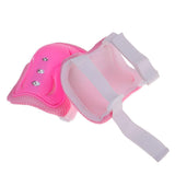 Maxbell Maxbell 6Pcs Skating Protective Gear Set Bicycle Skateboard Skate Roller Protector Pink