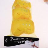 Maxbell Maxbell 6Pcs Skating Protective Gear Set Bicycle Skateboard Skate Roller Protector Yellow