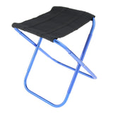 Maxbell Maxbell Portable Alloy Folding Chair Stool Seat For Outdoor Fishing Camping Hiking Blue