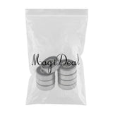 Maxbell Maxbell 8pcs Chrome Steel Skateboard Bearings Longboard Skate Ball Bearing Black