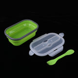 Maxbell Maxbell Collapsible Camping Bowl 850ml Outdoor Silicone Hiking Travel Bowl Green