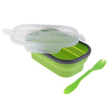 Maxbell Maxbell Collapsible Camping Bowl 850ml Outdoor Silicone Hiking Travel Bowl Green