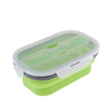 Maxbell Maxbell Collapsible Camping Bowl 850ml Outdoor Silicone Hiking Travel Bowl Green