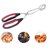 Maxbell Kitchen Tongs, Non-Stick Stainless Steel BBQ Cooking Grilling Food Tongs 33cm