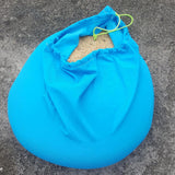 Maxbell Maxbell 3-4 Person Beach Tent Tarp Portable Canopy Sunshade with Sandbag Anchors Blue