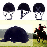 Maxbell Breathable Velvet Horse Riding Helmet Equestrian Safety Head Protector 52cm - Aladdin Shoppers