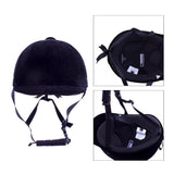Maxbell Breathable Velvet Horse Riding Helmet Equestrian Safety Head Protector 52cm - Aladdin Shoppers