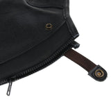 Maxbell Maxbell Leather Equestrian Horse Riding Gaiters Half Chaps Leg Cover Protector 2XL