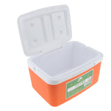 Maxbell Maxbell Outdoor Ice Bucket Drinks Food Cooler Box Insulated Fresh-Keeping Box Orange
