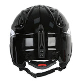 Maxbell Snow Ski Skiing Safety Helmet Men Women Outdoor Cycling Skateboard Black L - Aladdin Shoppers