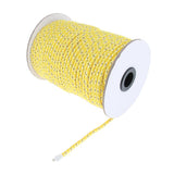 Maxbell Maxbell 5mmx50m Reflective Tent Rope Guy Line Camping Canopy Guyline Cord Yellow