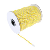 Maxbell Maxbell 5mmx50m Reflective Tent Rope Guy Line Camping Canopy Guyline Cord Yellow