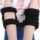 Maxbell Maxbell Adult/Child Outdoor Sport Knee Elbow Wrist Pads Guard Fuchsia L