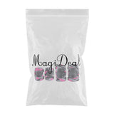 Maxbell Maxbell Adult/Child Outdoor Sport Knee Elbow Wrist Pads Guard Fuchsia L