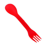 Maxbell Maxbell 2/3 Comparment Reusable Silicone Bento Lunch Box for Camping Travel Picnic 2 Grid Red