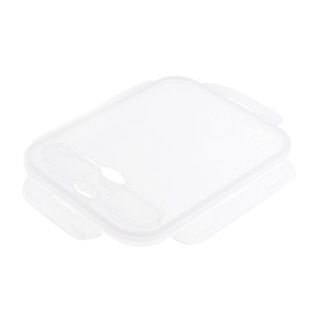 Maxbell Maxbell 2/3 Comparment Reusable Silicone Bento Lunch Box for Camping Travel Picnic 2 Grid Green