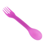 Maxbell 2/3 Comparment Reusable Silicone Bento Lunch Box for Camping Travel Picnic 2 Grid Purple - Aladdin Shoppers