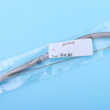 Maxbell Maxbell Titanium Straw Drinking Straw with 1 Cleaning Brush 7mm Bent Bevel