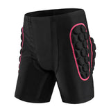 Maxbell Maxbell 3D Protection Hip EVA Paded Shorts Impact Pad Ski Ice Skating Snowboard L Pink