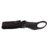 Maxbell Maxbell Molle Hanging Belt Carabiner Webbing Water Bottle Buckle Clip Black