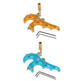 Maxbell Maxbell Bow Release Trigger Thumb 4 Finger Compound Bow Button Release Aid Grip  Gold