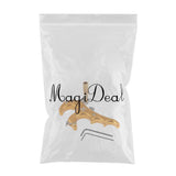 Maxbell Maxbell Bow Release Trigger Thumb 4 Finger Compound Bow Button Release Aid Grip  Gold