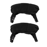 Maxbell Maxbell Adjustable Down Knee Pads Windproof Warm Cycling Knee Support Sleeve Black