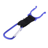 Maxbell Maxbell Mini Water Bottle Carabiner D Ring Fast Hanging Buckle for Riding Blue