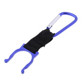 Maxbell Maxbell Mini Water Bottle Carabiner D Ring Fast Hanging Buckle for Riding Blue