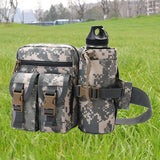Maxbell Maxbell Waist Fanny Pack Water Bottle Holder Hip Belt Bum Shoulder Storage Bag Camo B