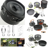 Maxbell Maxbell Outdoor Camping Cookware Mess Kit Open Fire Cookware Campfire Orange