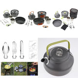 Maxbell Maxbell Outdoor Camping Cookware Mess Kit Open Fire Cookware Campfire Orange