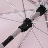 Maxbell Maxbell Summer Outdoor Beach Sunshade Umbrella Sun Protection Parasol Rose Red