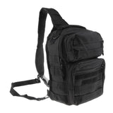Maxbell Maxbell Oxford Molle Sling Backpack Tactical Military Shoudle Chest Pack Bag Black