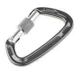 Maxbell Maxbell 24KN Auto Locking Carabiner Hammock Carabiner Rappelling Climbing Buckle Grey