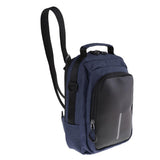 Maxbell Maxbell Chest Bag Sling Bag Hiking Daypacks Backpacks with Charger for Men Blue