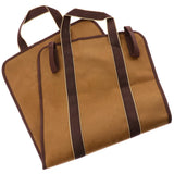 Maxbell Maxbell Outdoor Convenient Firewood Wood Tote Bag Rack Logging Bag khaki