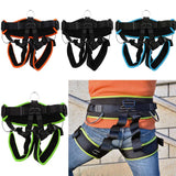 Maxbell Maxbell Outdoor Safety Belt Climbing Belt Harness Half Body Protect Gear Black