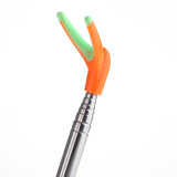 Maxbell Maxbell Stainless Steel Fishing Tackle Double Rod Rack Fishing Rod Holder Bracket 1.7m