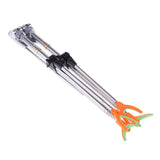 Maxbell Maxbell Stainless Steel Fishing Tackle Double Rod Rack Fishing Rod Holder Bracket 1.5m