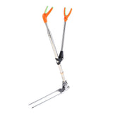 Maxbell Maxbell Fishing Rod Stand Pole Bracket Rod Holder Support Stand Telescopic 1.5m