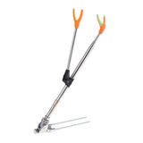 Maxbell Maxbell Fishing Rod Stand Pole Bracket Rod Holder Support Stand Telescopic 1.5m