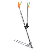 Maxbell Maxbell Fishing Rod Stand Pole Bracket Rod Holder Support Stand Telescopic 1.5m