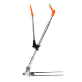 Maxbell Maxbell Fishing Rod Stand Pole Bracket Rod Holder Support Stand Telescopic 1.5m